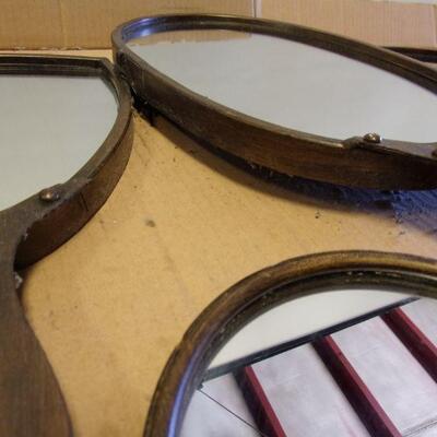 Lot 61 - Art Deco Mirror Wall Hanging
