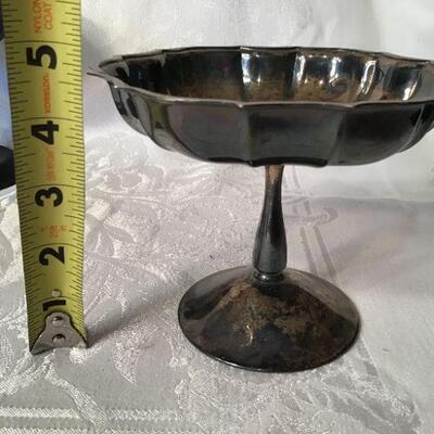 DR#143 - Chippendale Silver Compote & Misc.