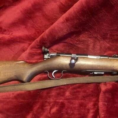 Springfield model 84-c bolt action 22lr good condition