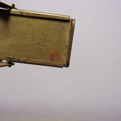 Lot 70 - Brass Counterfeit Coin Detector Scale