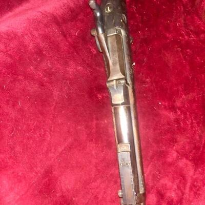 U.S. model 1884 Springfield trap door rifle good condition - complete
