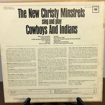 #72 The New Christy Minstrels Sing and Play Cowboys And Indians CL 2303 
