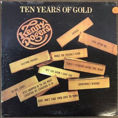 #135 Kenny Rogers Ten Years of Gold UA-LA835-H 