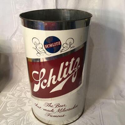 DR#178 - Vintage Schlitz garbage can