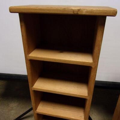 Lot 79 - Tiered Shelving Units 