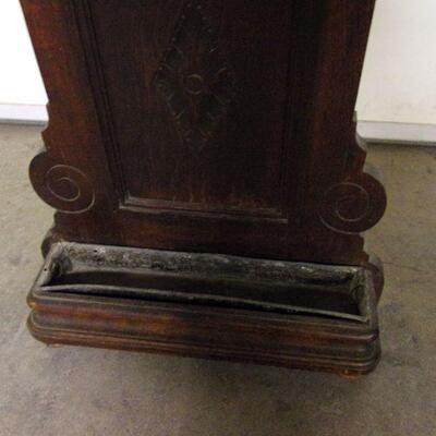 Lot 85 - Antique Victorian Style Hall Tree Umbrella Stand