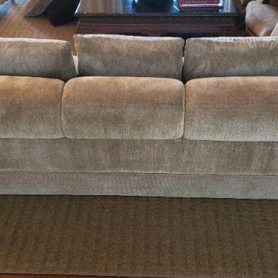 Custom Made Brown Sofa #1