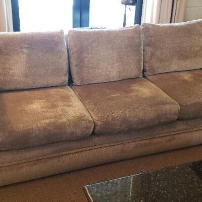 Custom Made Brown Sofa #2