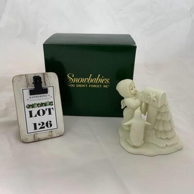 (126) Snowbabies | You Didnâ€™t Forget Me (1992) | Retired | MIB
