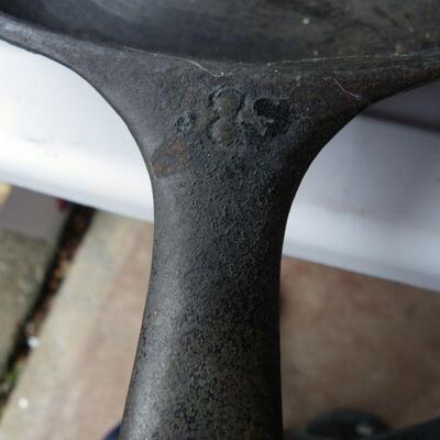 2- Cast Iron Skillet and pan.