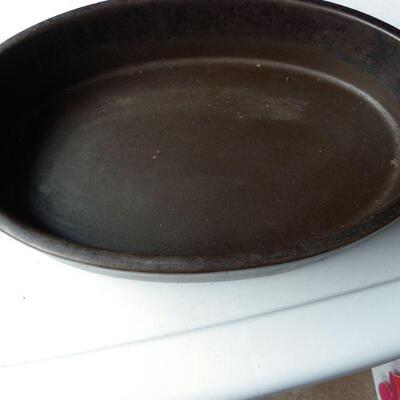 2- Cast Iron Skillet and pan.