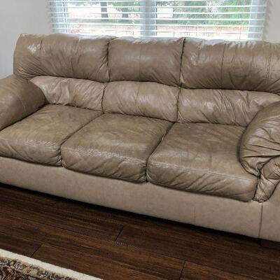 L9: Leather Sofa