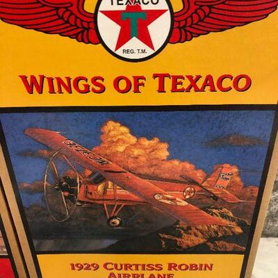 L34: Texaco Die-cast metal  Airplanes