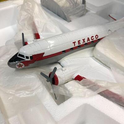 L37: Texaco Die-Cast Metal Airplane