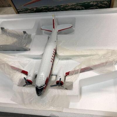 L37: Texaco Die-Cast Metal Airplane