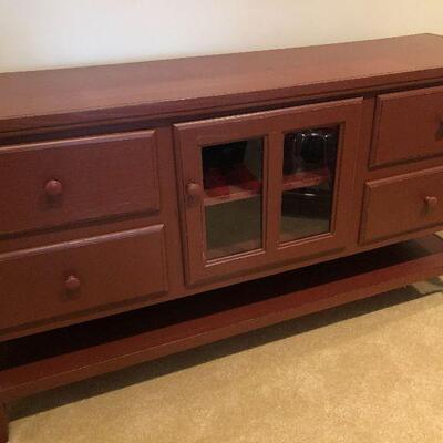 L63: Farmhouse console Table