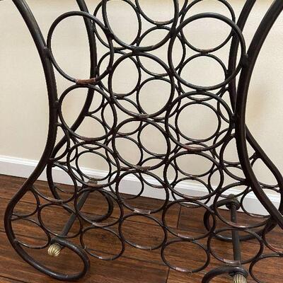 L66: Glass Topped Wine/Bar Cart