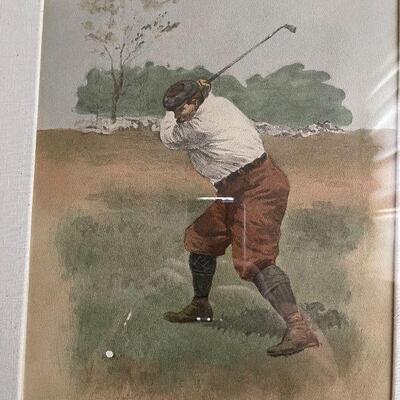 L67: "The  Duffer" Golf Print