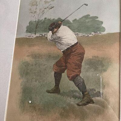 L67: "The  Duffer" Golf Print