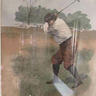L67: "The  Duffer" Golf Print