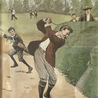 L68: "Temper" Golf Print