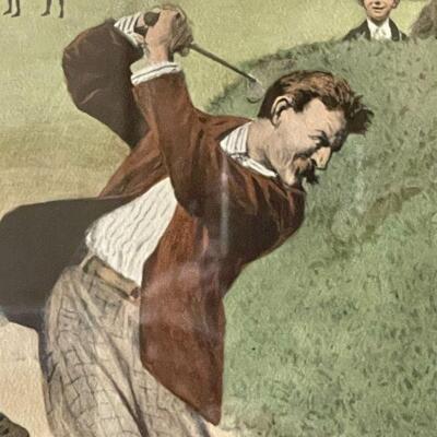 L68: "Temper" Golf Print
