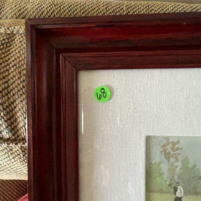 L68: "Temper" Golf Print