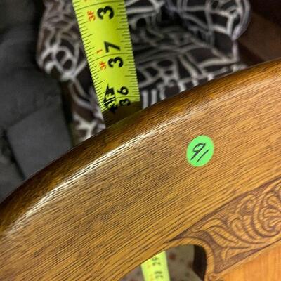 L91: Antique Rocking Chair