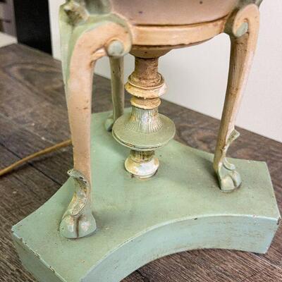 L96: Tall Shabby Chic Candlestick Lamp
