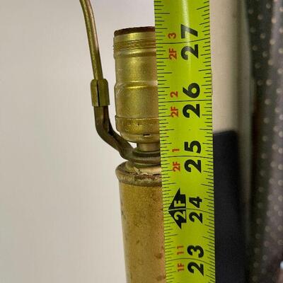 L96: Tall Shabby Chic Candlestick Lamp