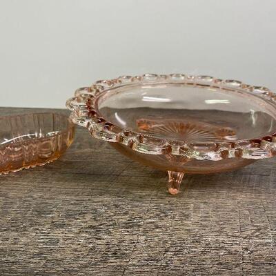 L99: Vintage Pink Depression Glass
