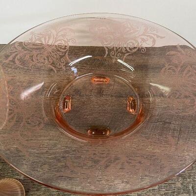 L100: Vintage Pink Depression Glass