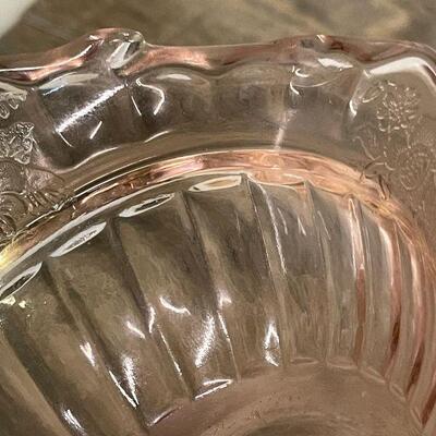 L100: Vintage Pink Depression Glass