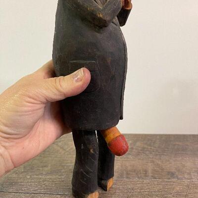L103: Hand Carved Wood Statuette (WARNING! X-Rated)