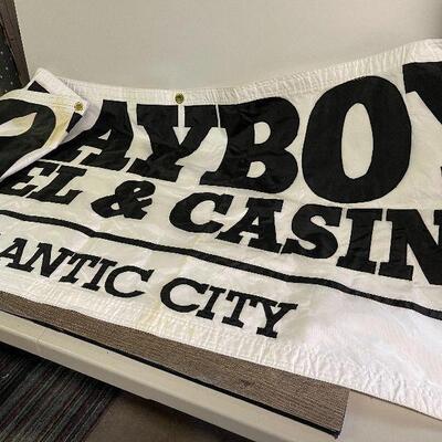 L109: Large Playboy Casino Banner