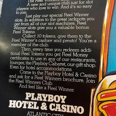 L110: Playboy Print and Casino Poster