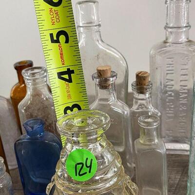 L124: Collection of Small Bottles