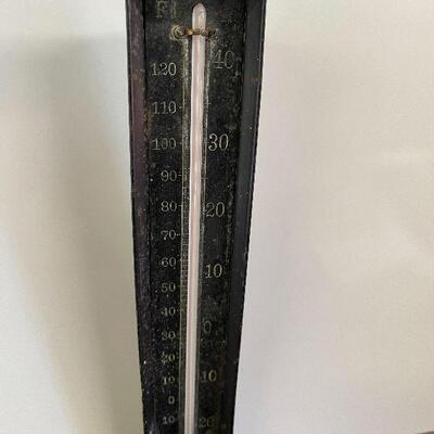 L125: Vintage Tycos Rochester, NY Thermometer