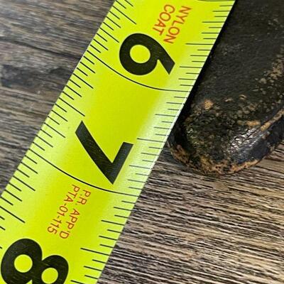 L126: Vintage Leather Baby Shoes and Vintage Straight Blade