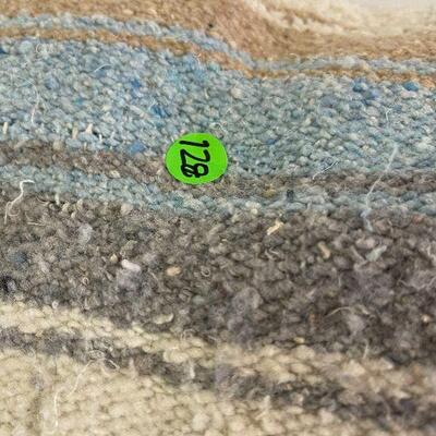 L128: Two Vintage Mexican Woven Blankets