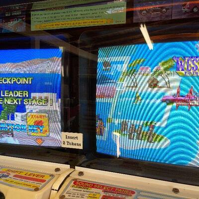 L131: SEGA Outrunners Arcade Machine