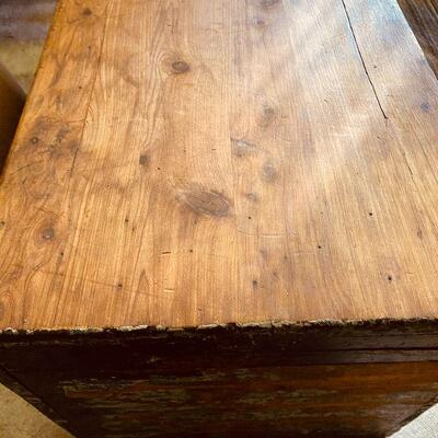 L135: Vintage Cedar Trunk