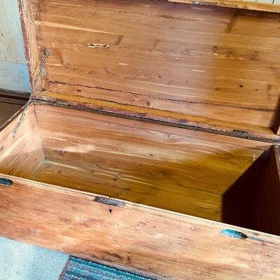 L135: Vintage Cedar Trunk