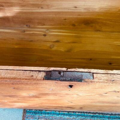 L135: Vintage Cedar Trunk