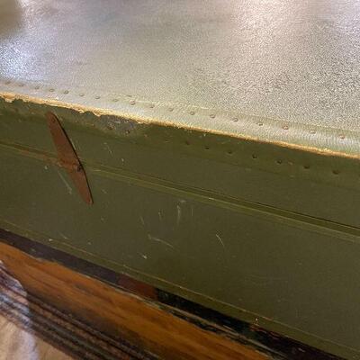 L136: Vintage Green Trunk