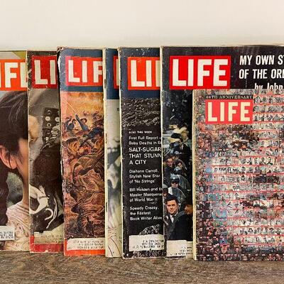 L141: Vintage life magazines