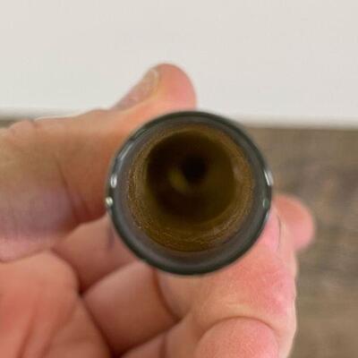 L146: Vintage Mercury Glass Taper Candles