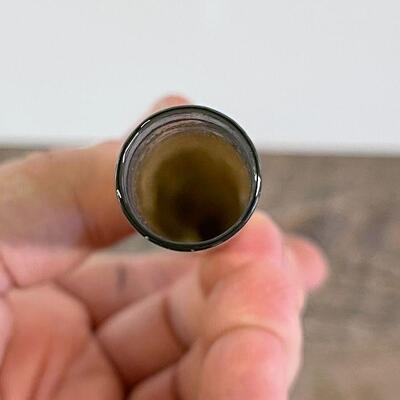 L146: Vintage Mercury Glass Taper Candles