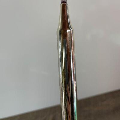 L146: Vintage Mercury Glass Taper Candles