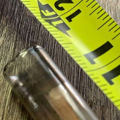 L146: Vintage Mercury Glass Taper Candles